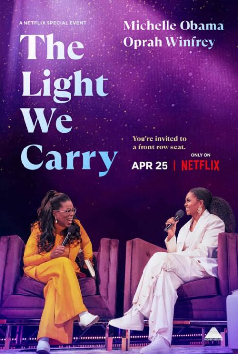 فيلم The Light We Carry: Michelle Obama and Oprah Winfrey 2023 مترجم اون لاين