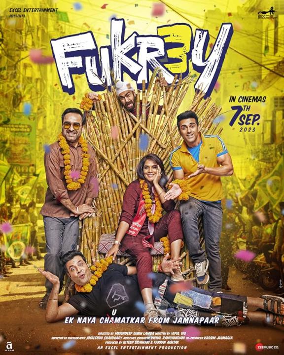 فيلم Fukrey 3 2023 مترجم اون لاين